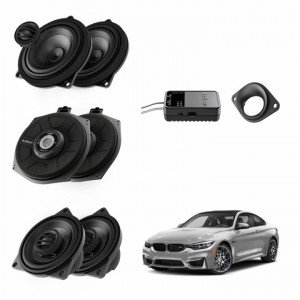 Pachet difuzoare Plug&Play Audison dedicate BMW K4E X4M - Img 2