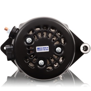 Alternator S Series Billet 170A – Ford 6/12 6S – Negru - Img 2
