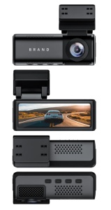 Cameră Auto Taihua DVR Universală – 4K UHD, ecran IPS de 3.2”, suport Card SD Extern până la 256GB - Img 4