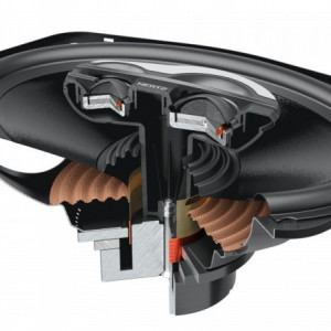 Difuzoare Auto Hertz SPL Show SX 690.1 NEO set coaxial 3 căi, 6x9 inch, 130W RMS, 4Ω, set 2 difuzoare - Img 3