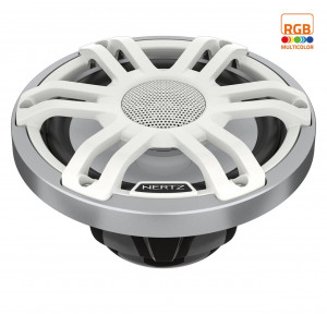 Difuzoare Marine Hertz HMX 6.5 S-LD/ SW / G, Alb / Negru, set coaxial 2 cai, 165mm, 75W RMS - Img 3