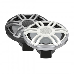 Difuzoare Marine Hertz HMX 8 S-LD SW / G, Alb / Negru, set coaxial 2 c?i 200MM, 100W RMS