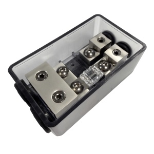 Distribuitor curent Four Connect, 4-600442, cu sigurante mini ANL, 2 intrari 2 iesiri - Img 3