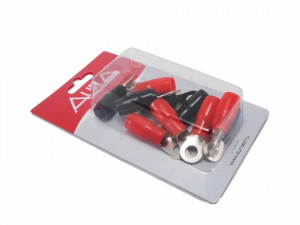 Inel terminal AURA ACN-R208/10, 8mm2 (8AWG), Set 10 Buc
