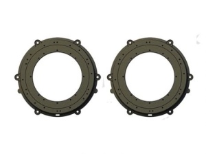 Inele adaptoare difuzoare auto Cod 20.592 Porsche 911 2012 - 2014 FATA 165mm