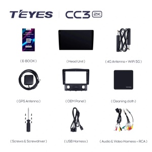 Navigatie Auto cu Asistenta AI Teyes CC4 PRO Ford Escape 2007-2012 8+128GB 9.5" QLED, Android 13, 5G, 7.1 DSP, CarPlay - Img 8