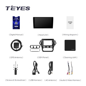 Navigatie Auto cu Asistenta AI Teyes CC4 PRO Ford Mondeo 4 2011-2014 8+128GB 10.36" QLED, Android 13, 5G, 7.1 DSP, CarPlay - Img 8