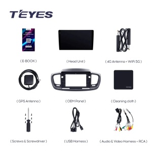 Navigatie Auto cu Asistenta AI Teyes CC4 PRO Kia Sorento 2015-2020 8+128GB 10.36" QLED, Android 13, 5G, 7.1 DSP, CarPlay - Img 10