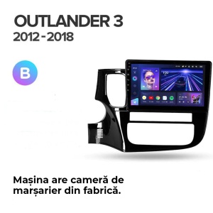 Navigatie Auto cu Asistenta AI Teyes CC4 PRO Mitsubishi Outlander 3 2013-2018 8+128GB 10.36" QLED, Android 13, 5G, 7.1 DSP, CarPlay - Img 9