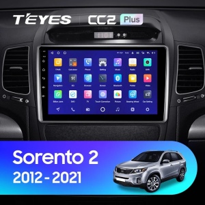 Navigatie Auto Teyes CC2 Plus Split Kia Sorento 2010-2015 2+32GB 9" QLED Octa-core 1.8Ghz, Android 4G Bluetooth 5.1 DSP - Img 2