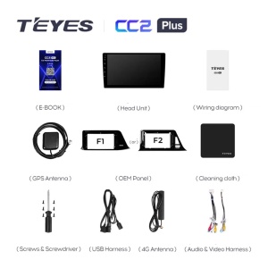 Navigatie Auto Teyes CC2L Plus Toyota C-HR 2016-2023 2+32GB 9" IPS Octa-core 1.8Ghz, Android 4G Bluetooth 5.1 DSP - Img 5