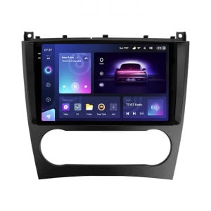 Navigatie Auto Teyes CC3 2K 360° Mercedes-Benz C Class W203 2004-2011 6+128GB 9.5" QLED Octa-core 2Ghz, Android 4G Bluetooth 5.1 DSP