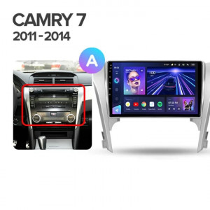 Navigatie Auto Teyes CC3 2K 360° Toyota Camry 7 2011-2014 6+128GB 10.36" QLED Octa-core 2Ghz, Android 4G Bluetooth 5.1 DSP - Img 8