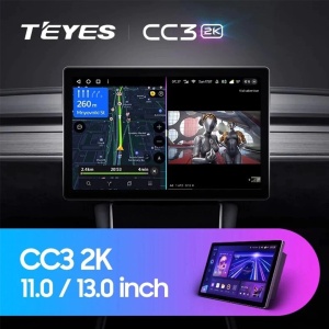 Navigatie Auto Teyes CC3 2K 360 6+128GB 13" QLED Octa-core 2Ghz Android 4G Bluetooth 5.1 DSP - Img 3