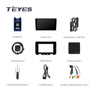 Navigatie Auto Teyes CC3 2K 360 Suzuki Jimny 4 2018-2023 6+128GB 9.5" QLED Octa-core 2Ghz Android 4G Bluetooth 5.1 DSP - Img 6