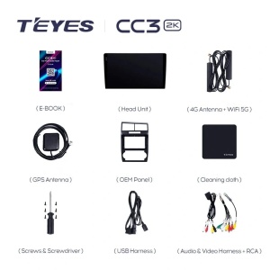 Navigatie Auto Teyes CC3 2K Dodge Magnum 2003-2007 4+32GB 9.5" QLED Octa-core 2Ghz, Android 4G Bluetooth 5.1 DSP - Img 8