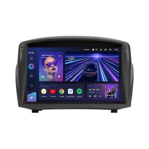 Navigatie Auto Teyes CC3 Ford Fiesta 6 2008-2019 4+64GB 9" QLED Octa-core 1.8Ghz, Android 4G Bluetooth 5.1 DSP - Img 1