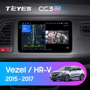 Navigatie Auto Teyes CC3 Honda HR-V 2015-2022 4+32GB 9" QLED Octa-core 1.8Ghz, Android 4G Bluetooth 5.1 DSP - Img 2