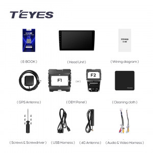 Navigatie Auto Teyes CC3L Ford Edge 2 2015-2018 4+64GB 9" IPS Octa-core 1.6Ghz, Android 4G Bluetooth 5.1 DSP - Img 7