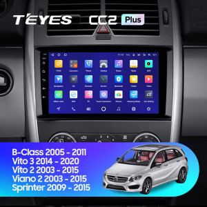 Navigatie Auto Teyes CC3L Mercedes-Benz Sprinter 2006-2018 4+32GB 9" IPS Octa-core 1.6Ghz Android 4G Bluetooth 5.1 DSP - Img 2