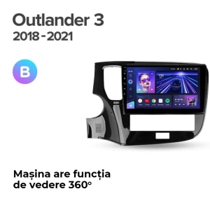 Navigatie Auto Teyes CC3L Mitsubishi Outlander 3 2018-2021 4+32GB 10.2" IPS Octa-core 1.6Ghz, Android 4G Bluetooth 5.1 DSP - Img 8