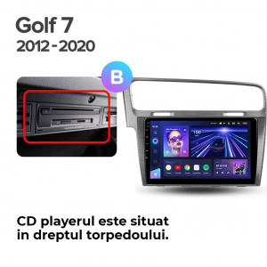 Navigatie Auto Teyes CC3L Volkswagen Golf 7 2012-2020 4+64GB 10.2" IPS Octa-core 1.6Ghz, Android 4G Bluetooth 5.1 DSP - Img 8