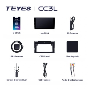 Navigatie Auto Teyes CC3L Volkswagen Transporter T5 2003-2015 4+32GB 9" IPS Octa-core 1.6Ghz, Android 4G Bluetooth 5.1 DSP - Img 6