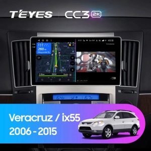 Navigatie Auto Teyes CC4L Hyundai ix55 2006-2015 6+64GB 9" QLED Qualcomm 2Ghz, Android 4G Bluetooth 5.1 DSP - Img 2