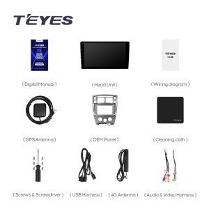 Navigatie Auto Teyes CC4L Hyundai Tucson 1 2004-2009 6+64GB 10.2" QLED Qualcomm 2Ghz, Android 4G Bluetooth 5.1 DSP - Img 2