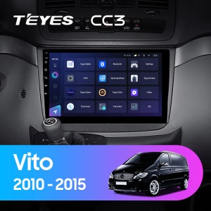 Navigatie Auto Teyes CC4L Mercedes-Benz Vito 2 2003-2015 6+64GB 10.2" QLED Qualcomm 2Ghz, Android 4G Bluetooth 5.1 DSP - Img 2