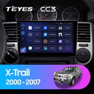 Navigatie Auto Teyes CC4L Nissan X Trail 1 T30 2000-2007 6+64GB 10.2" QLED Qualcomm 2Ghz, Android 4G Bluetooth 5.1 DSP - Img 2