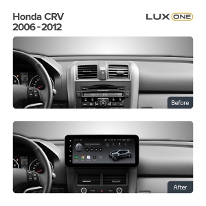 Navigatie Auto Teyes Lux One 360° Honda CR-V 3 2006-2010 6+128GB 12.3" IPS Octa-core 2Ghz, Android 4G Bluetooth 5.1 DSP - Img 2