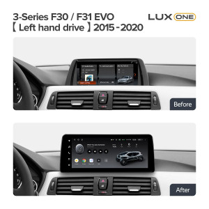 Navigatie auto Teyes Lux One BMW Seria 3 F30 2011-2016 EVO 6+128GB 12.3 IPS Octa-Core 2.0 GHz Android 4G DSP Bluetooth 5.1 - Img 2