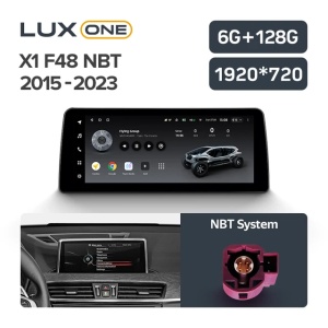 Navigatie Auto Teyes Lux One BMW X1 F48 2015-2023 EVO 6+128GB 12.3" IPS Octa-core 2Ghz, Android 4G Bluetooth 5.1 DSP