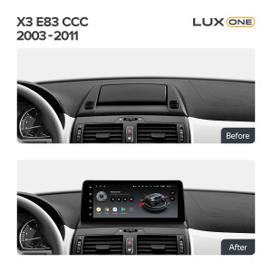 Navigatie Auto Teyes Lux One BMW X3 E83 2003-2010 CCC 6+128GB 12.3" IPS Octa-Core 2.0 GHz Android 4G DSP Bluetooth 5.1 - Img 3