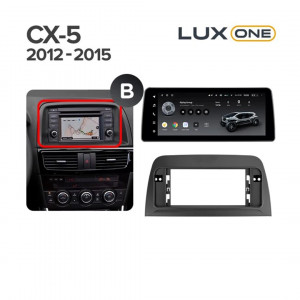 Navigatie Auto Teyes Lux One Mazda CX-5 2012-2015 4+32GB 12.3" IPS Octa-core 2Ghz, Android 4G Bluetooth 5.1 DSP - Img 7