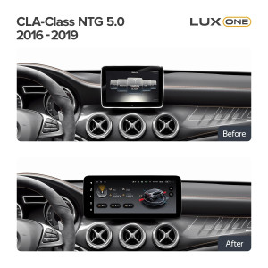 Navigatie auto Teyes Lux One Mercedes-Benz CLA C117 2016-2019 NTG 5.0 6+128GB 12.3 IPS Octa-Core 2.0 GHz Android 4G DSP Bluetooth 5.1 - Img 2