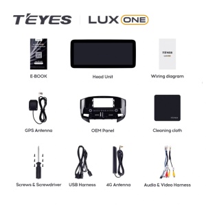Navigatie Auto Teyes Lux One Mitsubishi Pajero 4 V90 2006-2021 4+32GB 12.3" IPS Octa-core 2Ghz, Android 4G Bluetooth 5.1 DSP - Img 9