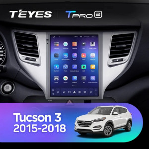 Navigatie Auto Teyes Tip Tesla TPRO 2 Hyundai Tucson 3 2015-2018 3+32GB 9.7" QLED Octa-core 1.8Ghz, Android 4G Bluetooth 5.1 DSP - Img 2