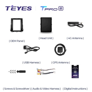 Navigatie Auto Teyes Tip Tesla TPRO 2 Toyota Land Cruiser Prado J120 2002-2009 4+64GB 9.7" QLED Octa-core 1.8Ghz, Android 4G Bluetooth 5.1 DSP - Img 6