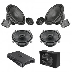 Pachet Difuzoare Auto cu subwoofer Honda CR-Z 2010-2014 Hertz Cento 1500 W