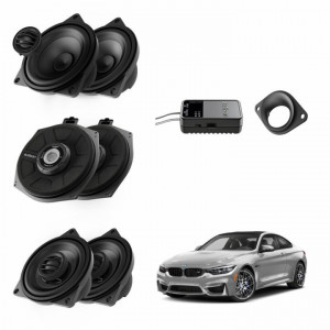 Pachet difuzoare Plug&Play Audison dedicate BMW K4M X4M - Img 2