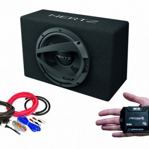 Pachet Subwoofer auto Hertz DBX 25.3 + Amplificator Stetsom IR 280.1 + kit de cabluri complet - Img 9