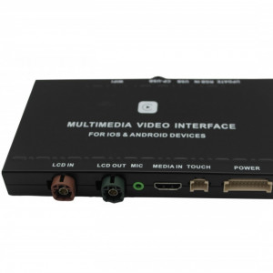 WIRELESS CARPLAY, ANDROID AUTO PENTRU AUDI A4 A5 A6 A7 A8 Q5 Q7 CU SISTEM MMI 3G+ SI RMC, CU MIRROR LINK SI INTRARE CAMERA FATA-SPATE - Img 3