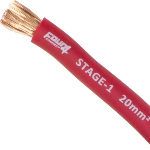 Cablu Alimentare FOUR Connect 4-PC20P STAGE1, 20 mm2, Rosu, Rola 50 M - Img 3