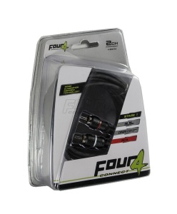 Cablu RCA FOUR Connect 4-800154 STAGE1, 3.5 M, 2 Canale, OOFC, Twisted Pair