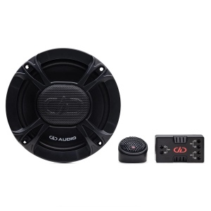 Difuzoare auto DD Audio E-C6.5b set componente, 165mm, 75W RMS, 4Ω, set 2 difuzoare