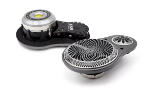 Difuzoare auto ESB 9000 9.UMA, set sistem 2 cai, 77mm, 110 W RMS, 4Ω, 4 difuzoare