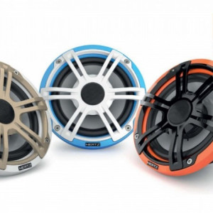 Difuzoare Marine Hertz HEX 6.5 S-LD-G, Negru, set coaxial 2 căi, 165mm, 50W RMS - Img 6