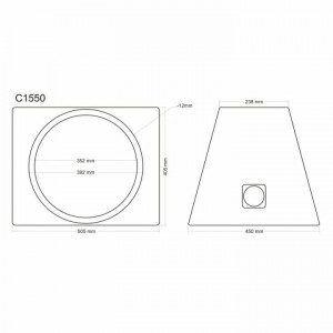 Incinta subwoofer universala, 380 mm, 50L - COD C1550 - Img 9